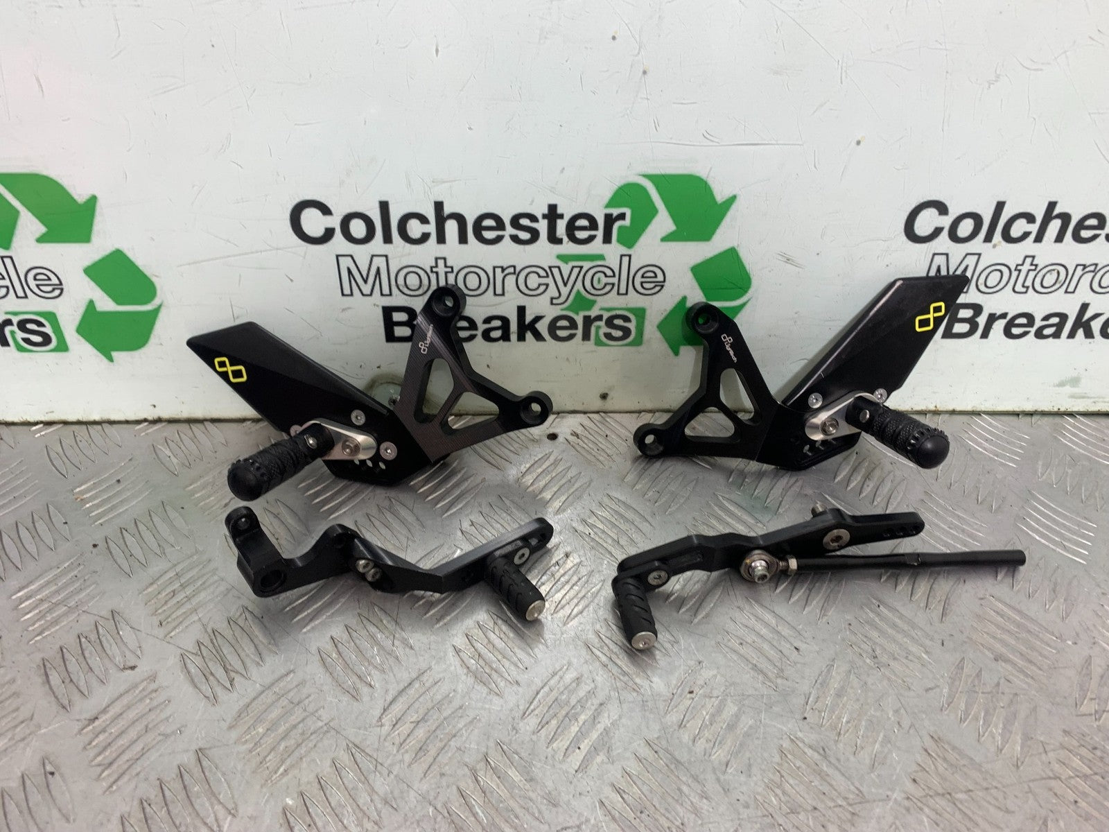 MV AGUSTA 675 F3 GILLES REAR SETS   YEAR 2012-2016 (CMB1302)
