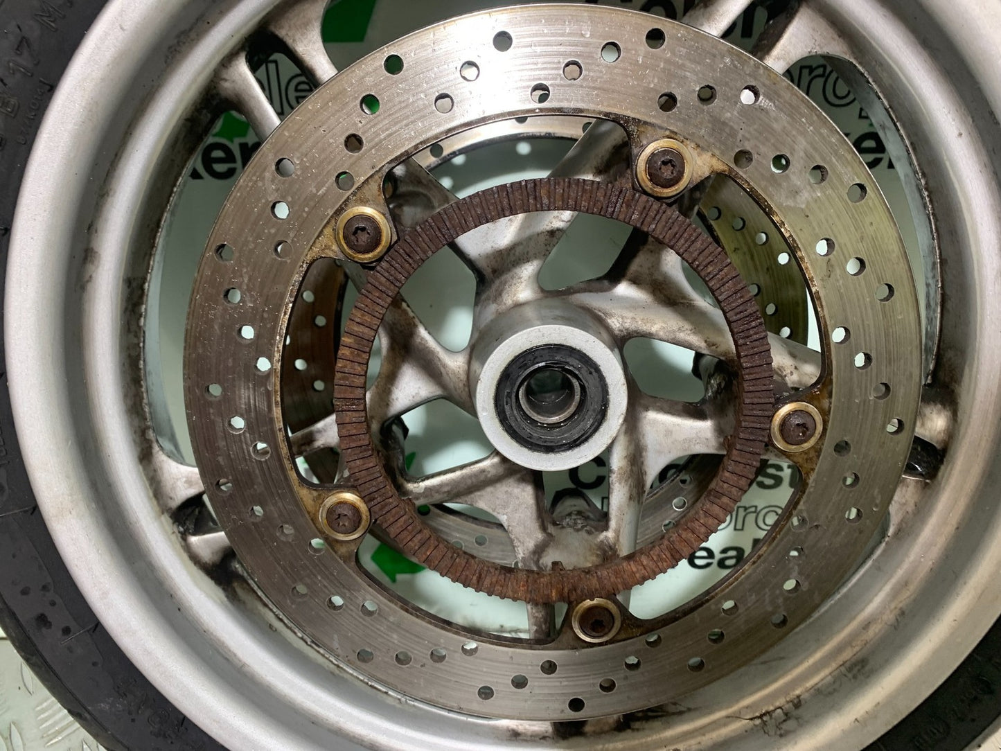BMW K1200 K 1200 LT FRONT WHEEL AND DISCS  YEAR 1999-07 (CMB1271)