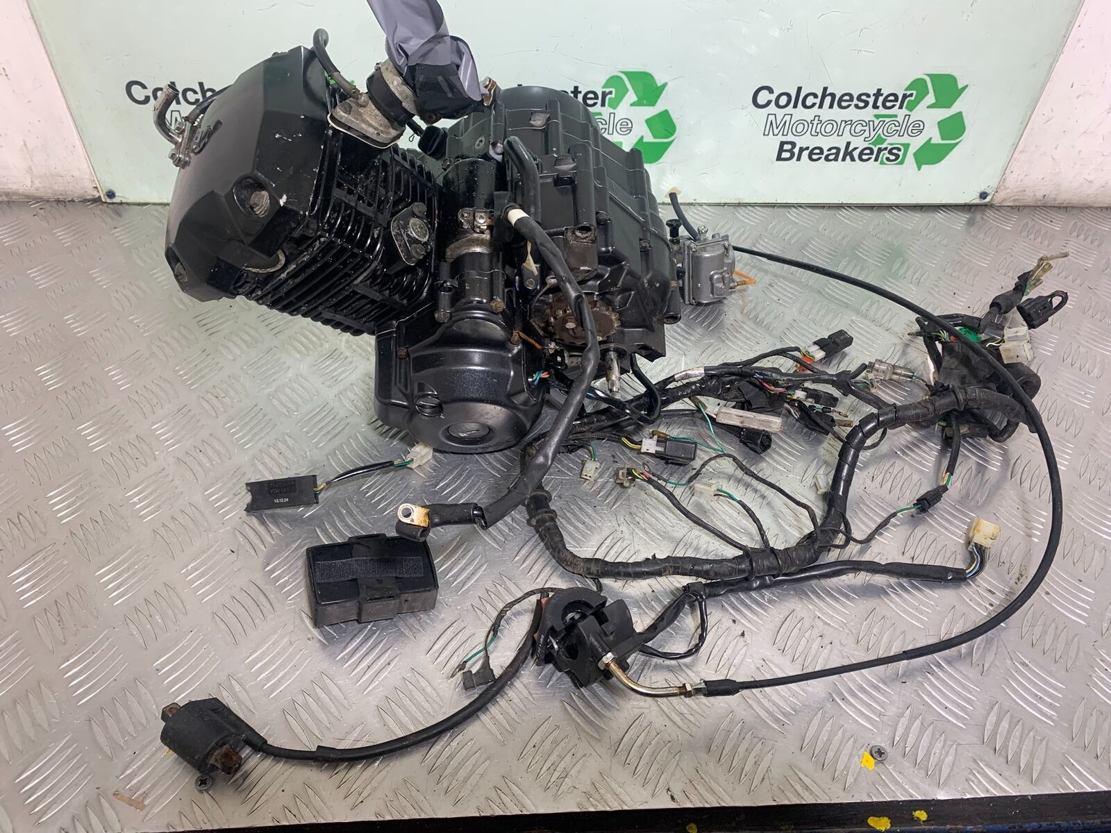 KYMCO 125 ENGINE AND RUNNING GEAR YEAR 2010