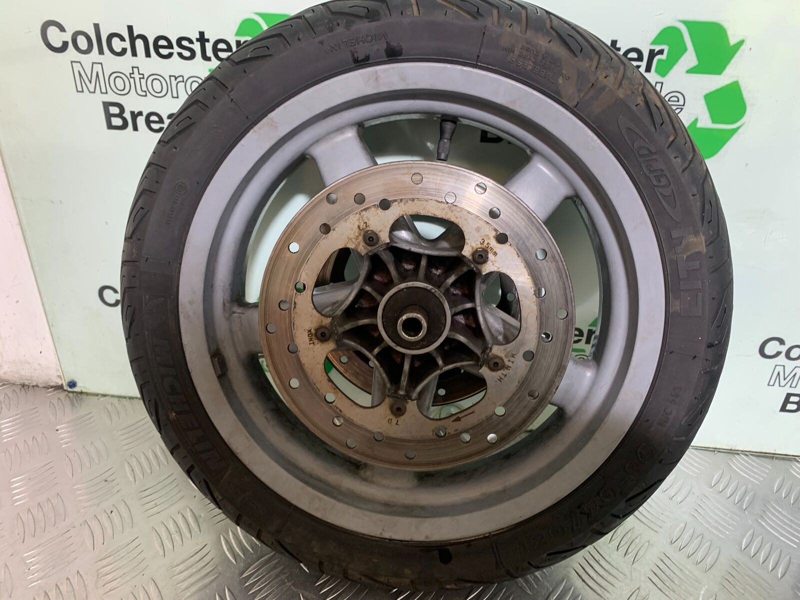 PIAGGIO X EVO 400 FRONT WHEEL AND DISCS   YEAR 2007-2011 (CMB1069)