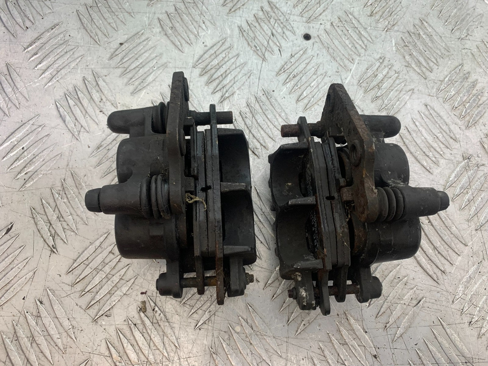 KAWASAKI ER6 F ER6F FRONT CALIPERS (SOLD AS PARTS) YEAR 2005-2008 (CMB1277)