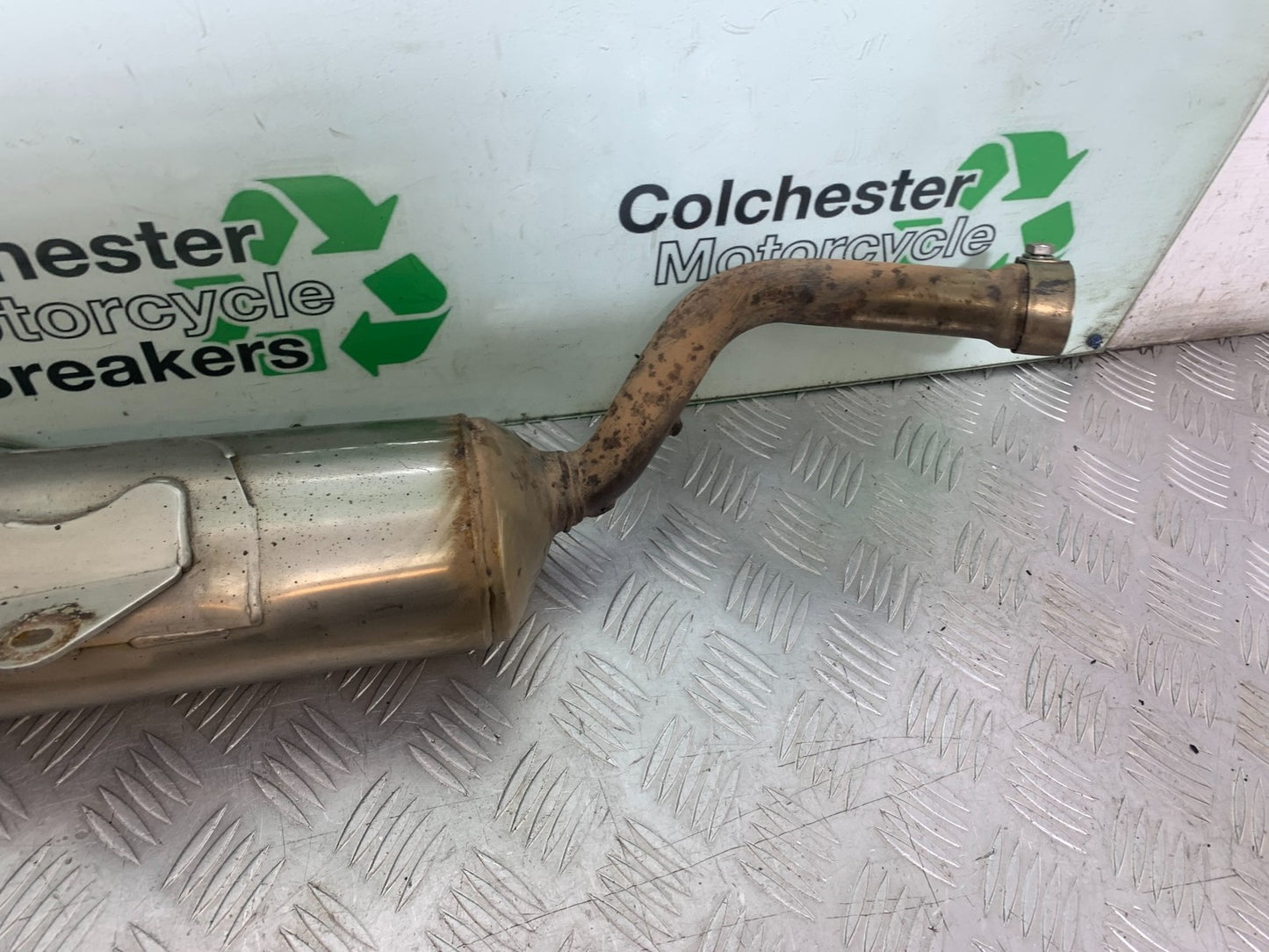 APRILIA 650 PAGASO STRADA RIGHT SILENCER   YEAR 2005-2010 (CMB1260)