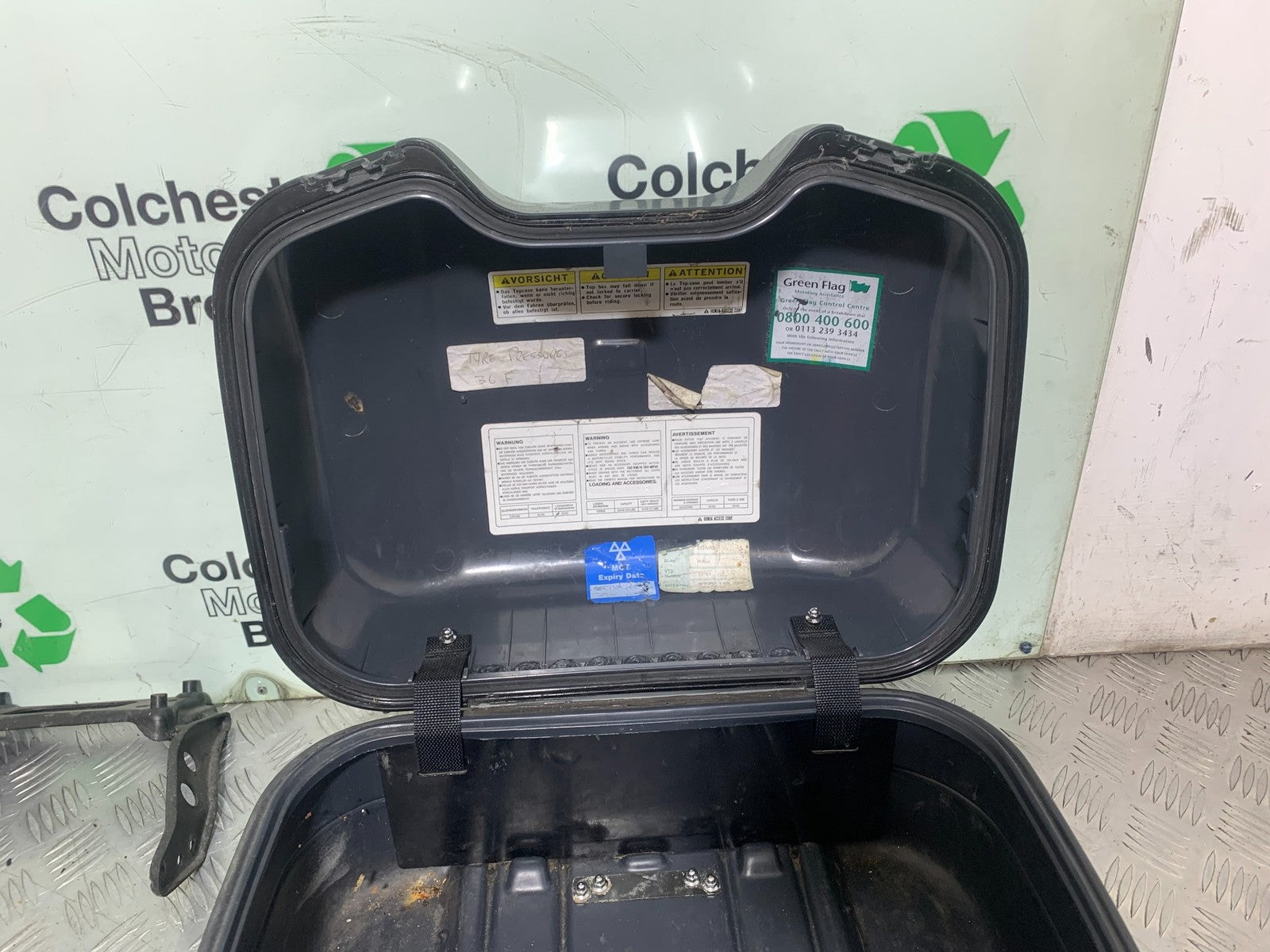 HONDA ST1100 PAN EUROPEAN HONDA TOP BOX AND RACK  YEAR 1993-2001 (CMB1195)