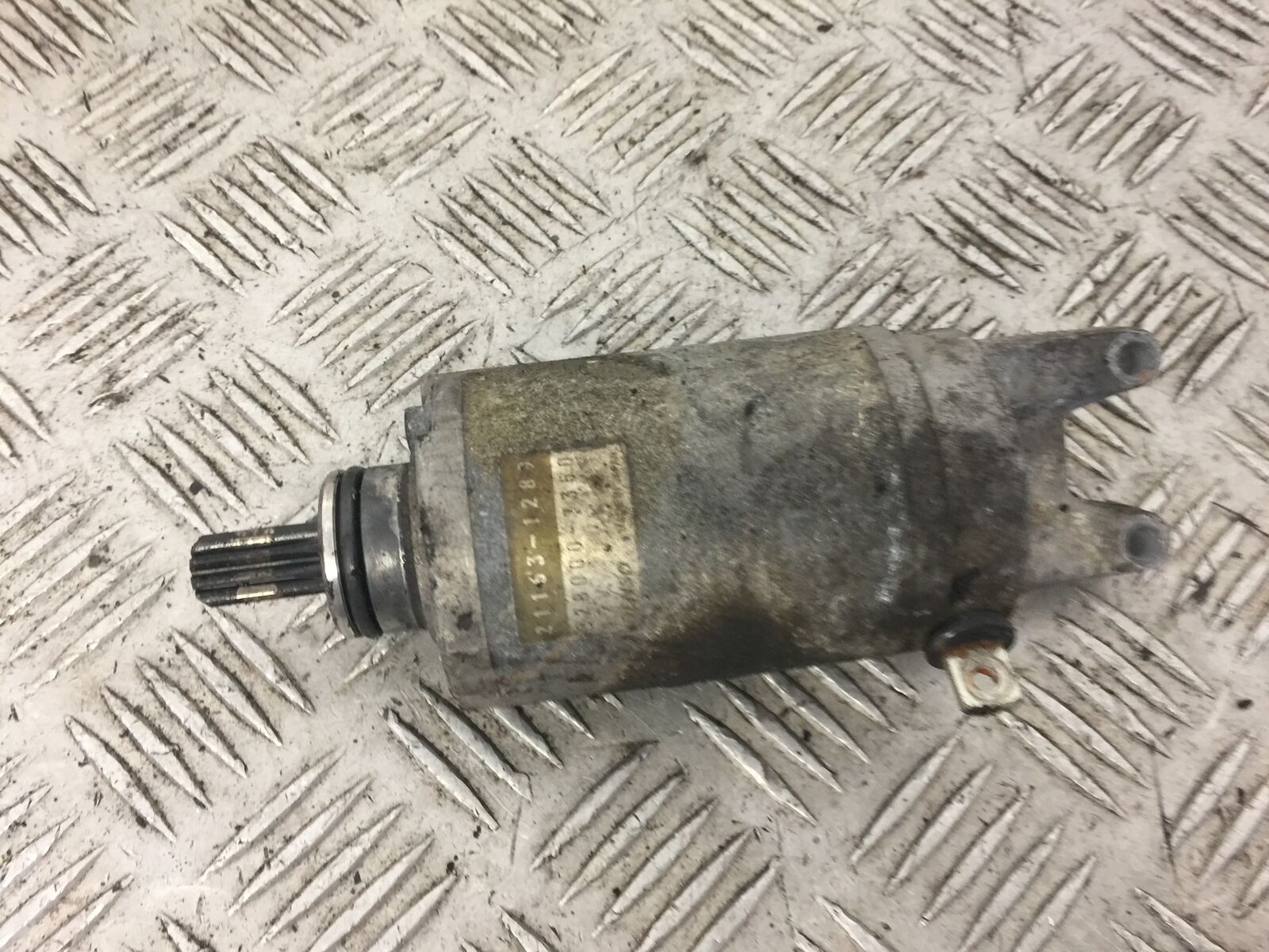 KAWASAKI ZX6R ZX6 G STARTER MOTOR  YEAR 1998-99 (STOCK 582)