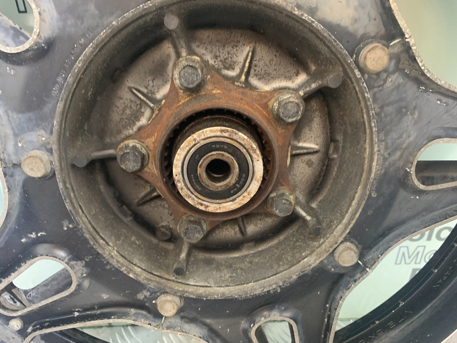 HONDA CX500 CX 500 REAR WHEEL (NO1)  YEAR 1978 1981 (CMB1137)