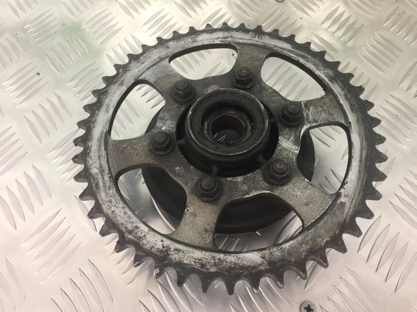 KAWASAKI ZX12R ZX12 R REAR SPROCKET CARRIER  YEAR 2000 (STOCK 913)