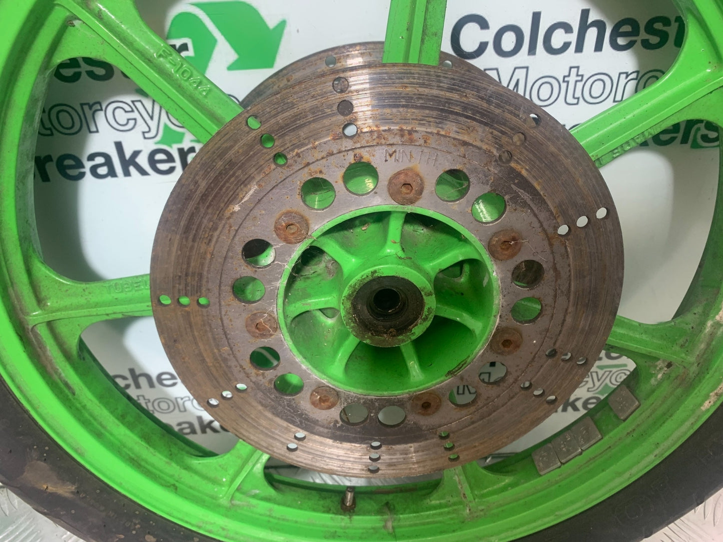 KAWASAKI GT550 GT 550 FRONT WHEEL  YEAR 1984-87 (CMB1141)