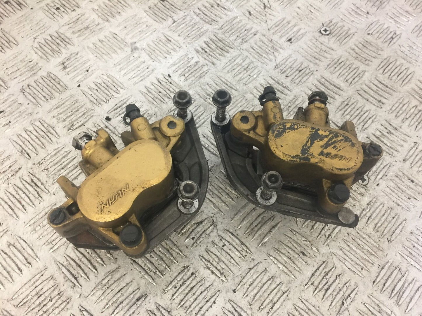 HONDA CB600 CB 600 F-8 HORNET FRONT BRAKE CALIPERS    2010 (STOCK 669)