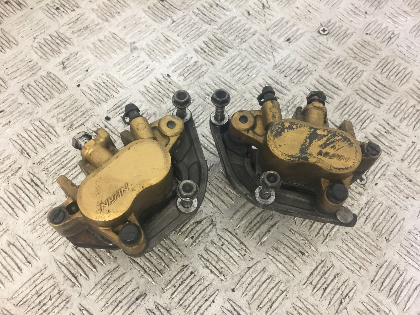 HONDA CB600 CB 600 F-8 HORNET FRONT BRAKE CALIPERS    2010 (STOCK 669)