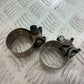 HARLEY DAVIDSON XL883 N IROD 3 X EXHAUST CLAMPS  YEAR 2020  (CMB1116)