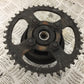 HONDA CBR125 CBR 125 REAR SPROCKET CARRIER  YEAR 2007-10 (STOCK 884)