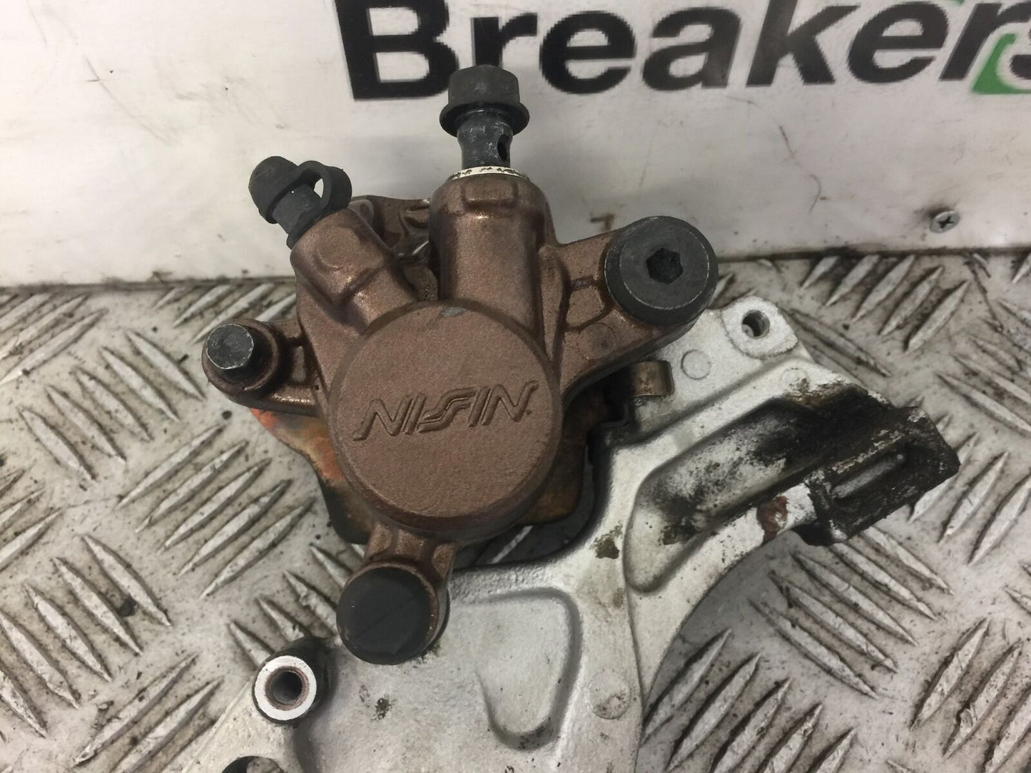 HONDA CBR600 CBR 600 RR REAR CALIPER AND BRACKET  YEAR 2016 (STOCK 348)