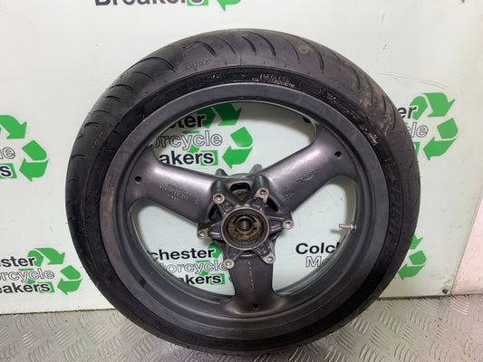 TRIUMPH TROPHY 900 FRONT WHEEL (GOOD TYRE)  YEAR 1991-95 (CMB1251)