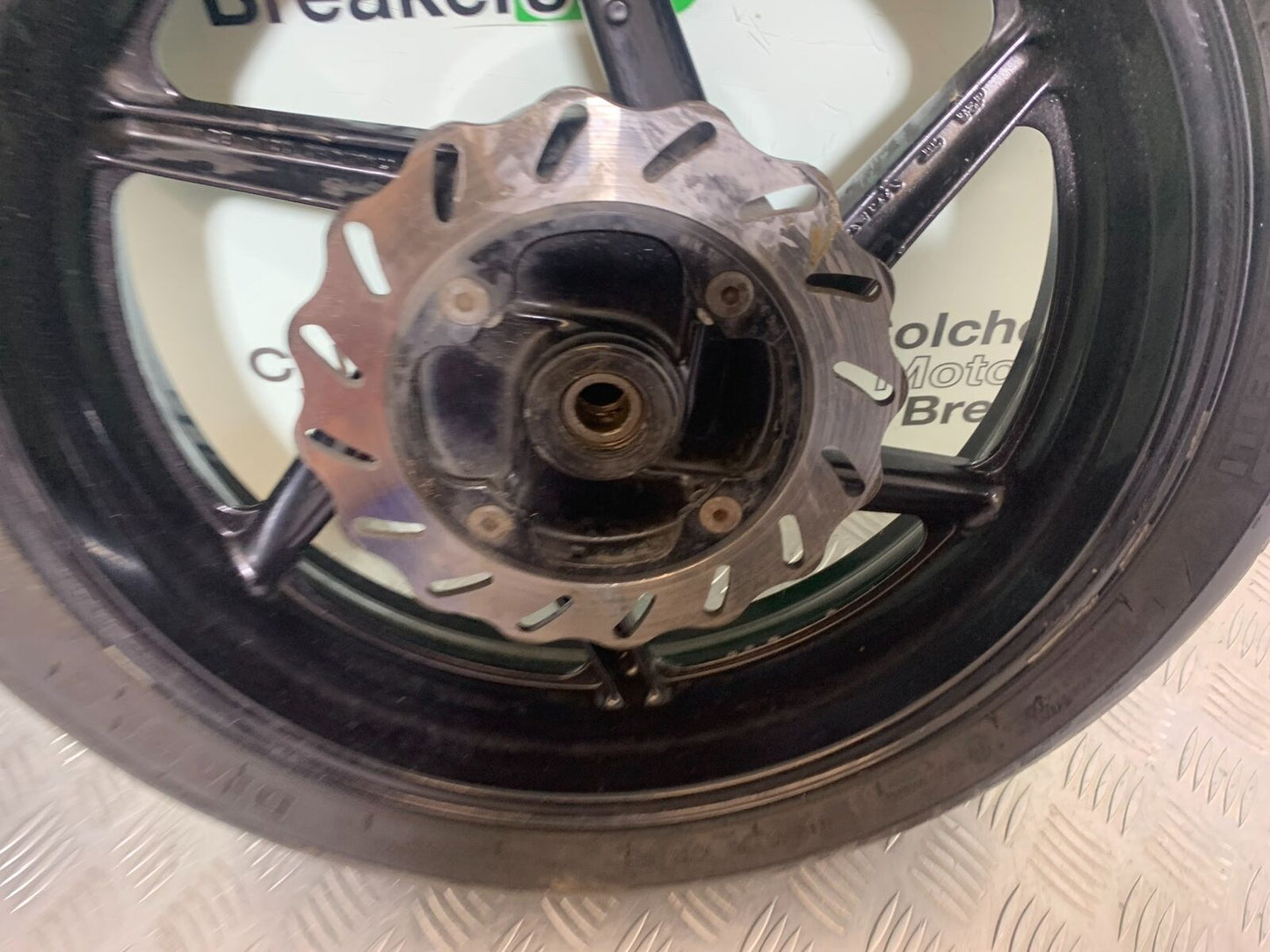 HONDA CBR600 CBR 600 F2 REAR WHEEL AND DISC YEAR 1991-1994(CMB1133)