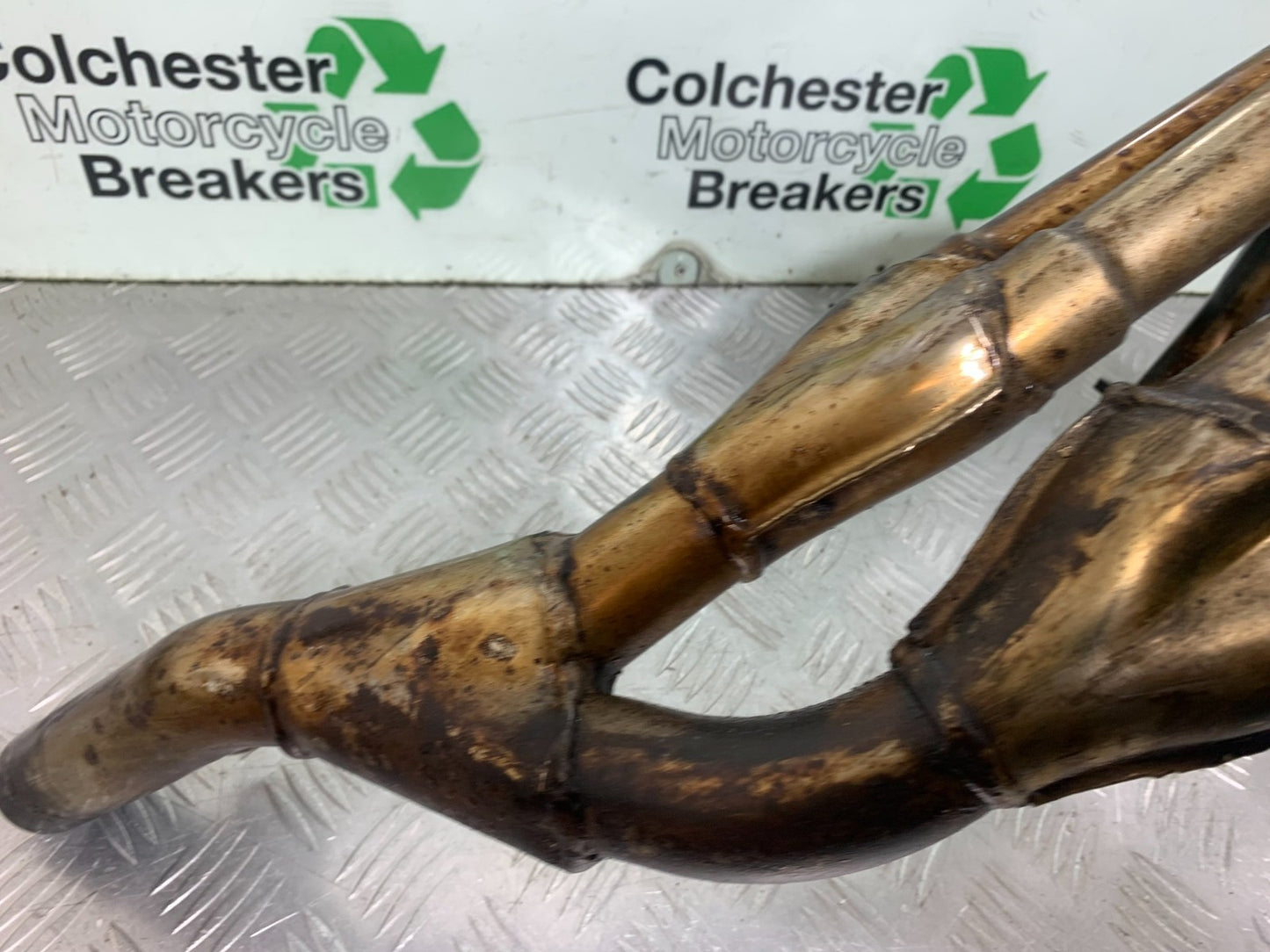 YAMAHA FZS600 FAZER 600 EXHAUST DOWNPIPES  YEAR 1998-2001 (CMB1267)