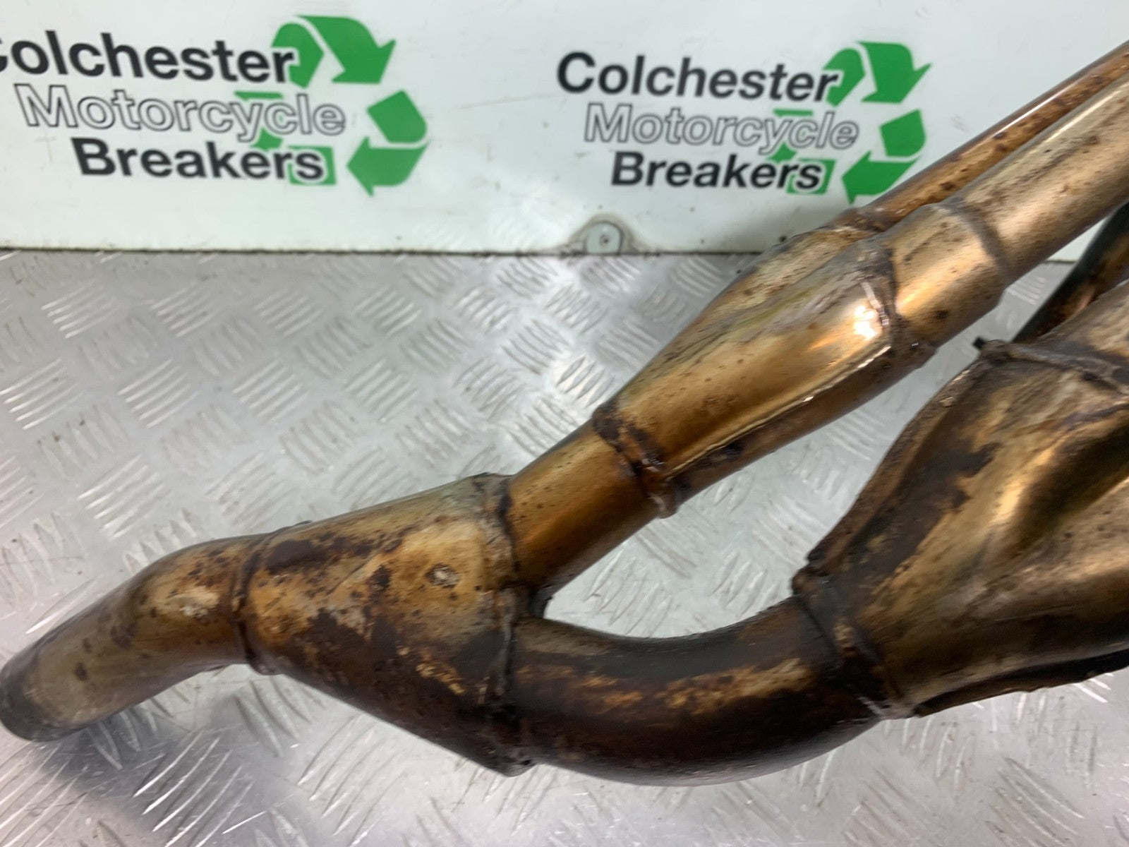 YAMAHA FZS600 FAZER 600 EXHAUST DOWNPIPES  YEAR 1998-2001 (CMB1267)