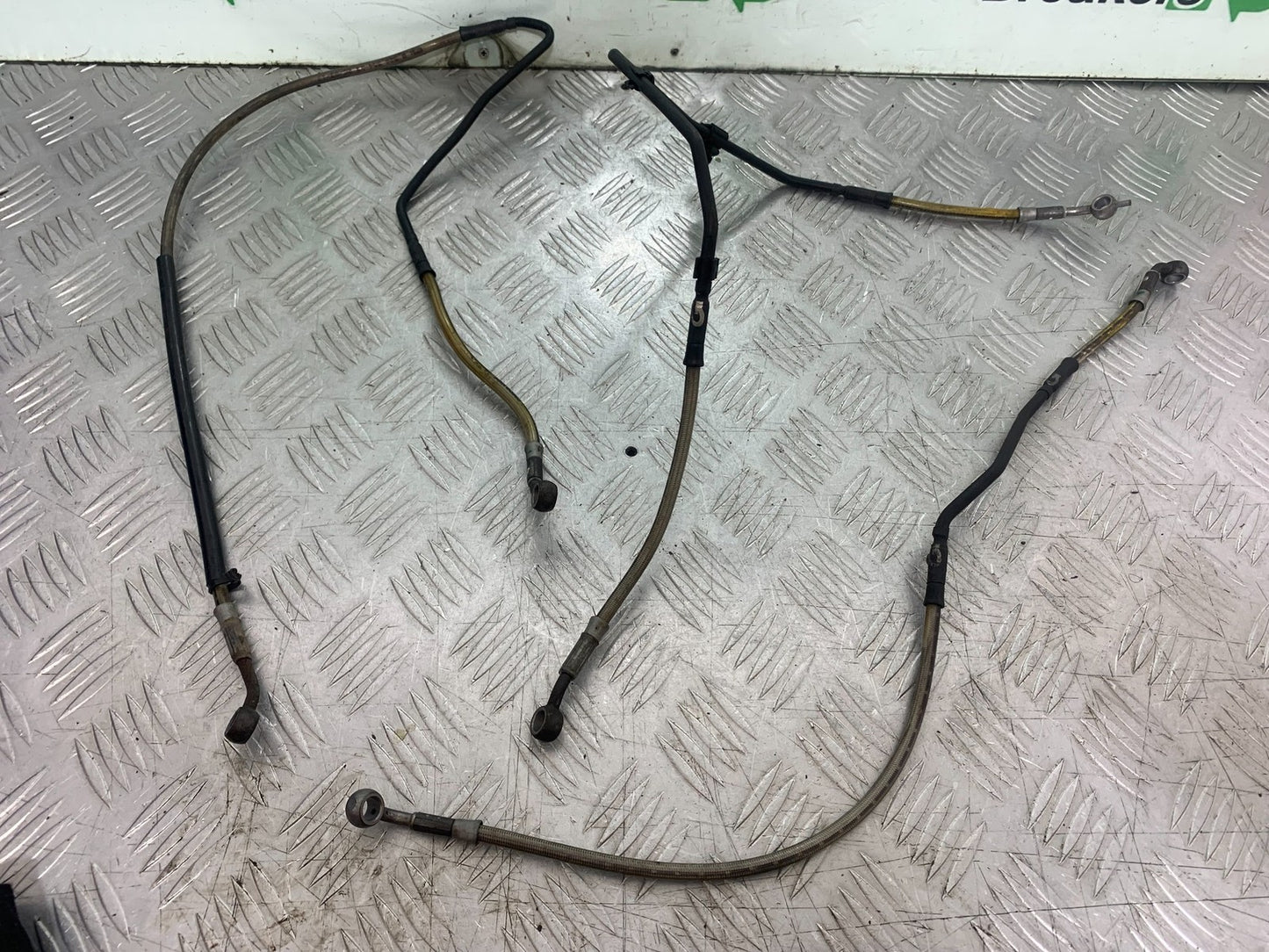 BMW R1200 R 1200 GS BRAIDED BRAKE LINES  YEAR 2013-2016 (CMB1257)