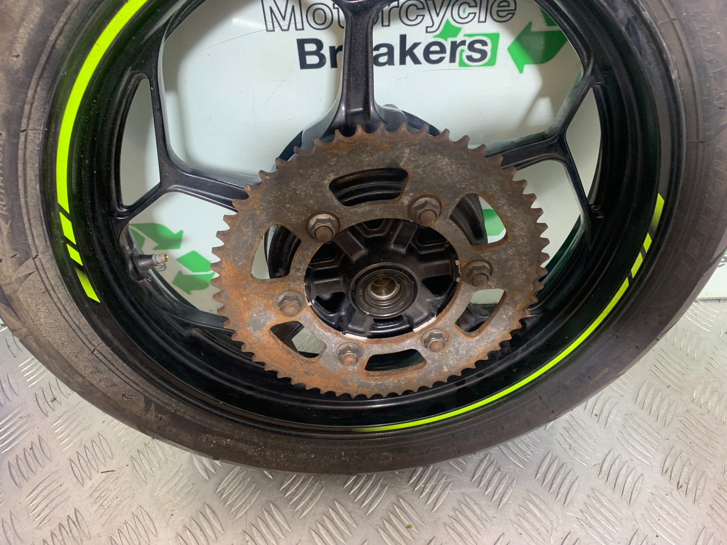 KAWASAKI Z125 Z 125 REAR WHEEL   YEAR  2018-2023 (CMB1167)