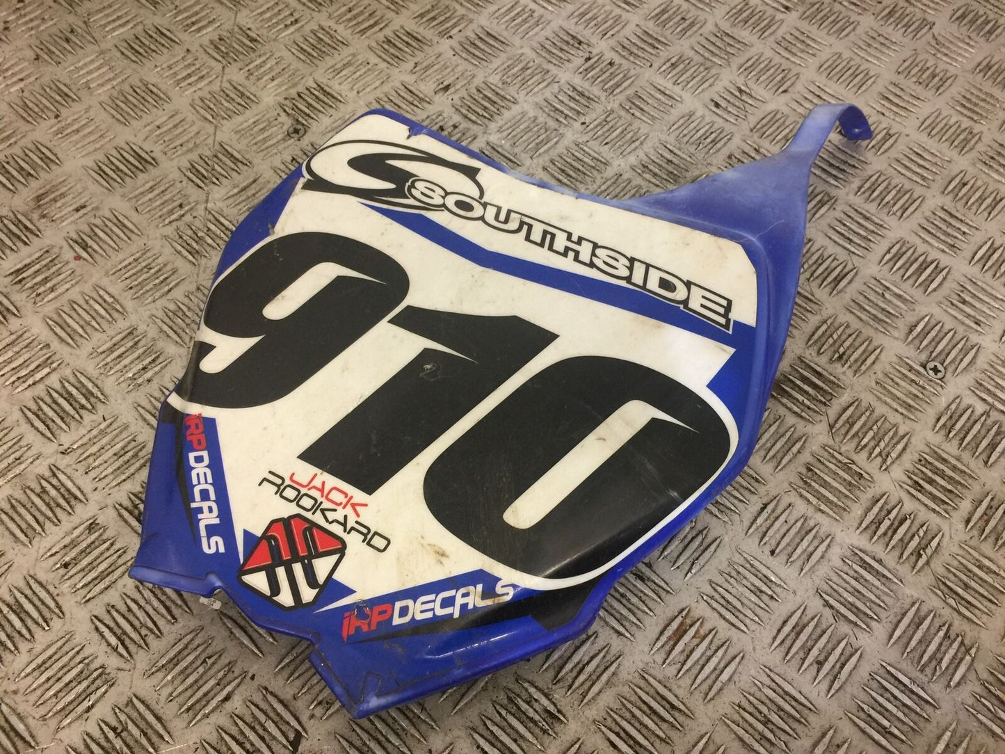 YAMAHA YZF450 YFZ 450 NUMBER BOARD  YEAR 2003-05 (STOCK 588)