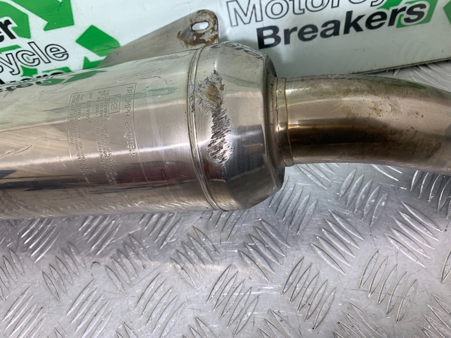 TRIUMPH 955i SPRINT ST SILENCER YEAR 1999-04 (CMB1230)