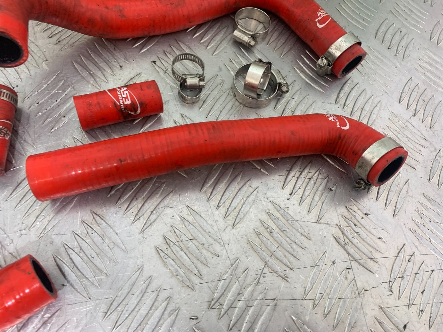 APRILIA RSV1000 R FACTORY MILLE AS3 SILICONE HOSES   2004-09 (CMB1203)