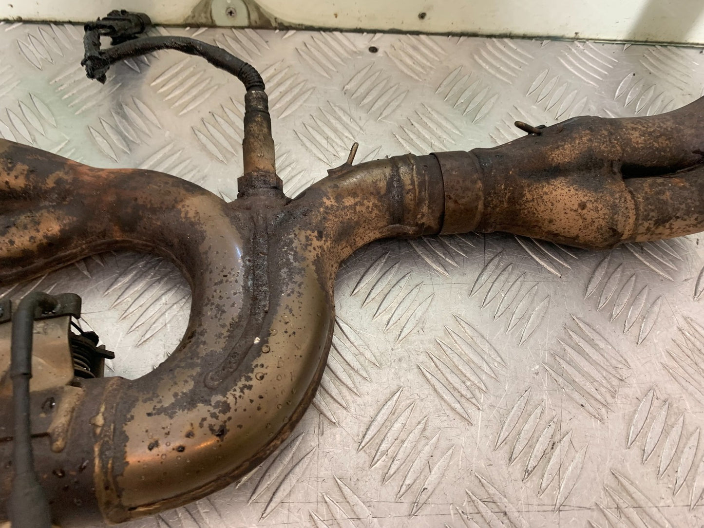 APRILIA TUONO 1000 V4 EXHAUST DOWNPIPES  YEAR 2013-2014  (CMB1239)