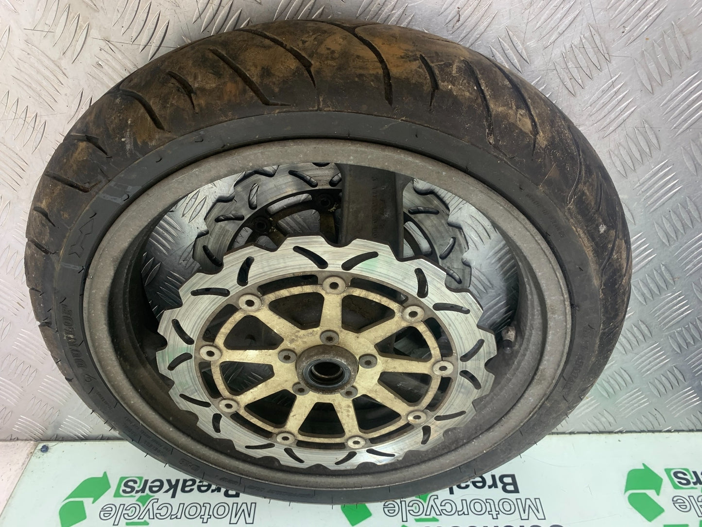 KAWASAKI ZZR1100 D FRONT WHEEL AND DISCS YEAR 1993-2001 (CMB1164)