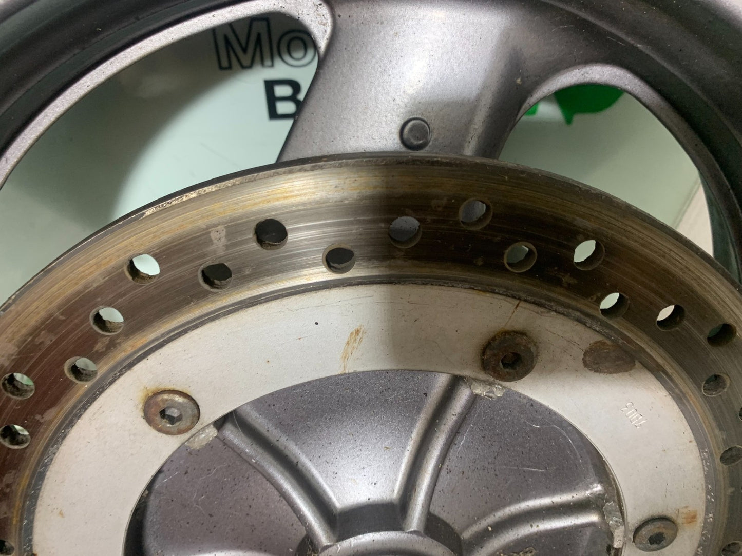 HONDA ST1100 PAN EUROPEAN REAR WHEEL (TYRE WILL PASS MOT) 1993-2001 (CMB1195)