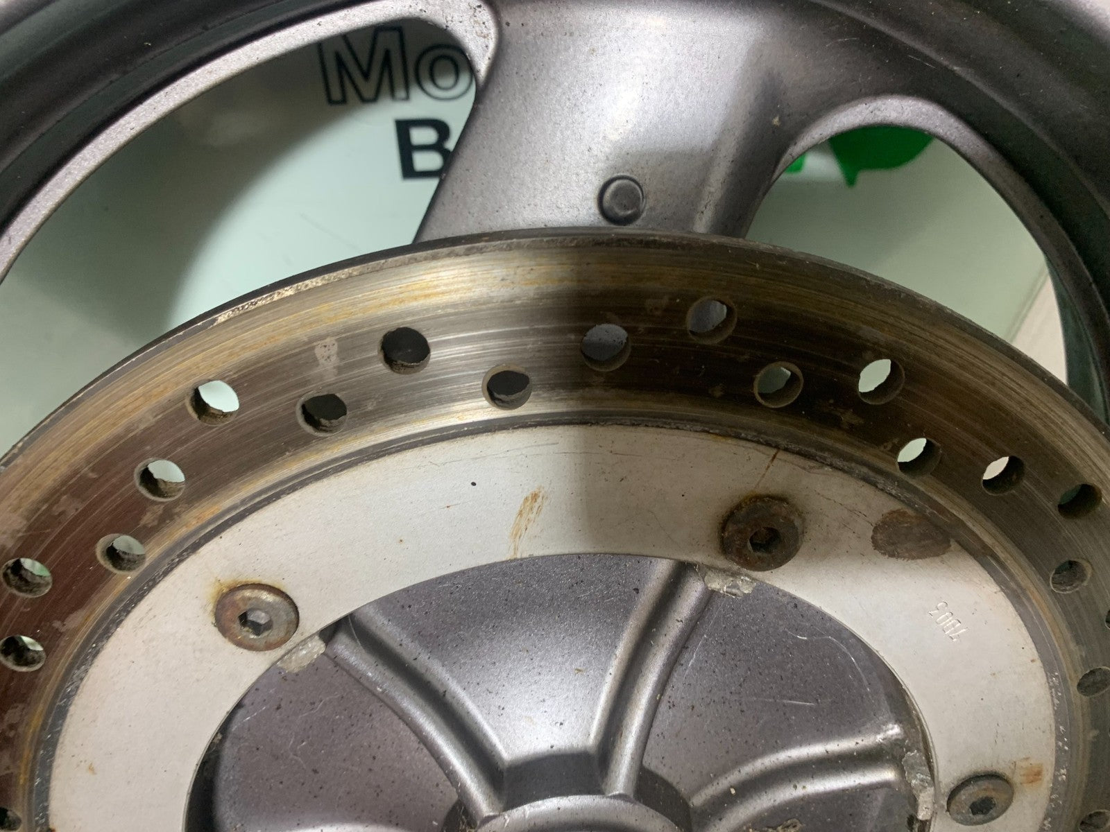 HONDA ST1100 PAN EUROPEAN REAR WHEEL (TYRE WILL PASS MOT) 1993-2001 (CMB1195)