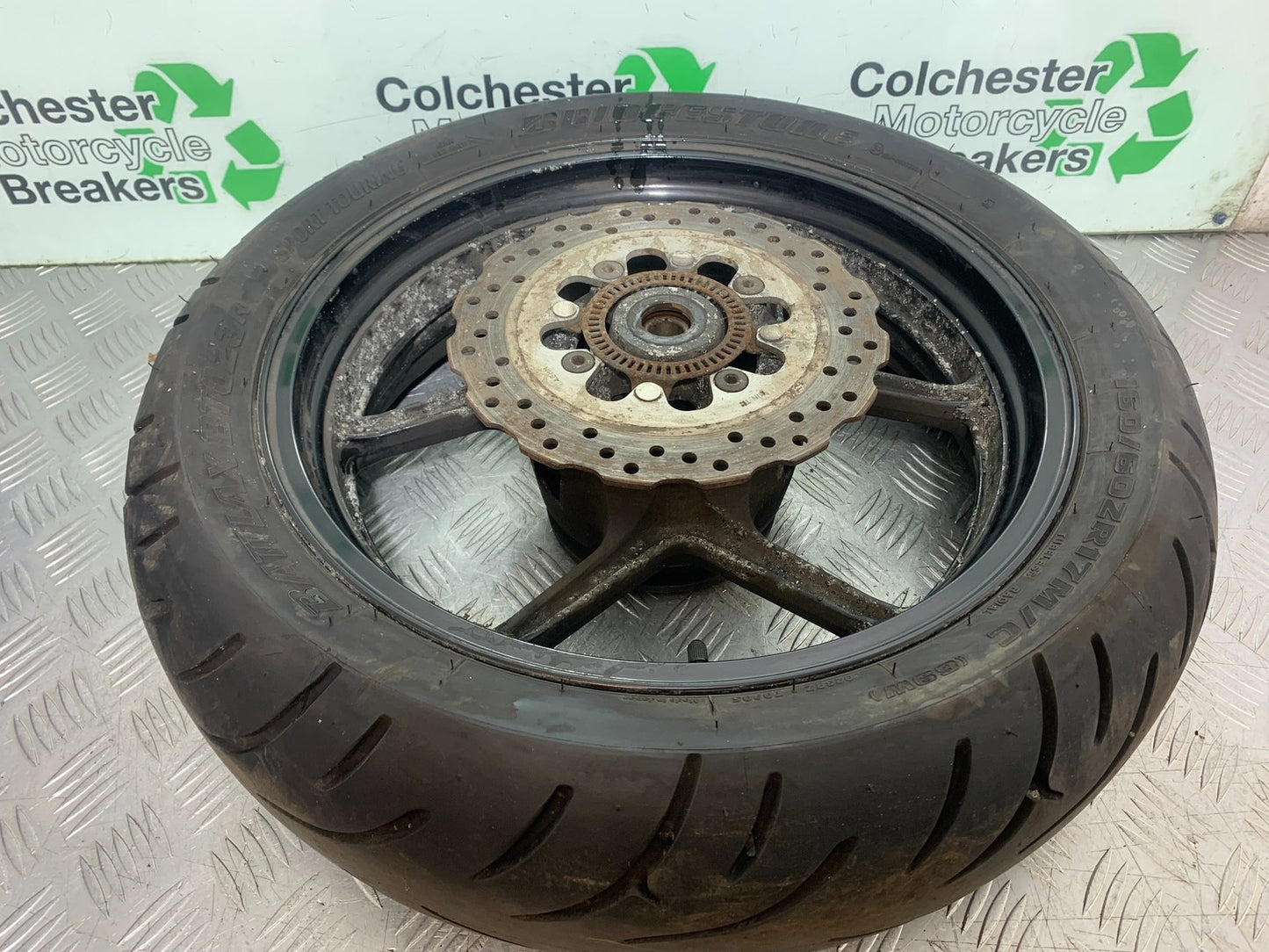 KAWASAKI 650 VERSYS REAR WHEEL  YEAR 2015-2018 (CMB1288)
