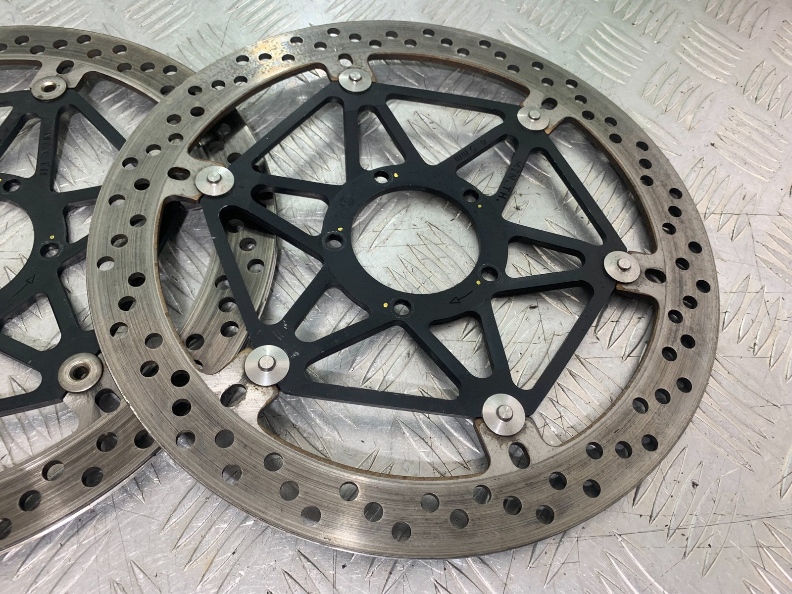 DUCATI 1198 S FRONT BRAKE DISCS   YEAR 2009-2011 (CMB1219)