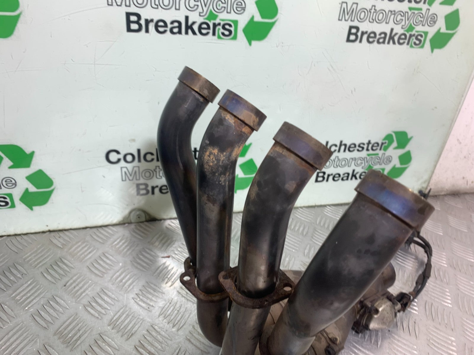 YAMAHA YZF R1 4C8  EXHAUST DOWNPIPES  YEAR 2007-2008 (CMB1237)