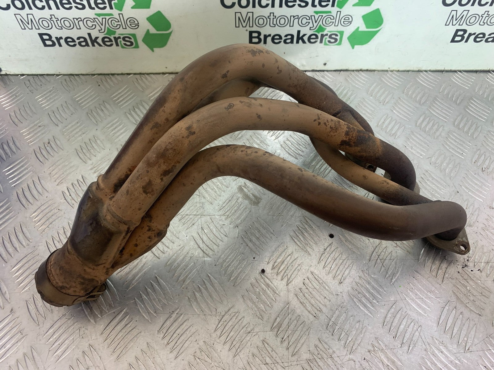 KAWASAKI ZX9R ZX9 E1 EXHAUST DOWNPIPES   YEAR 2000-01 (CMB1171)