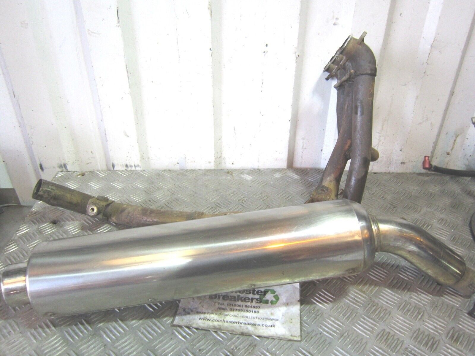 TRIUMPH 955I SPRINT EXHAUST WITH SILENCER YEAR 2002