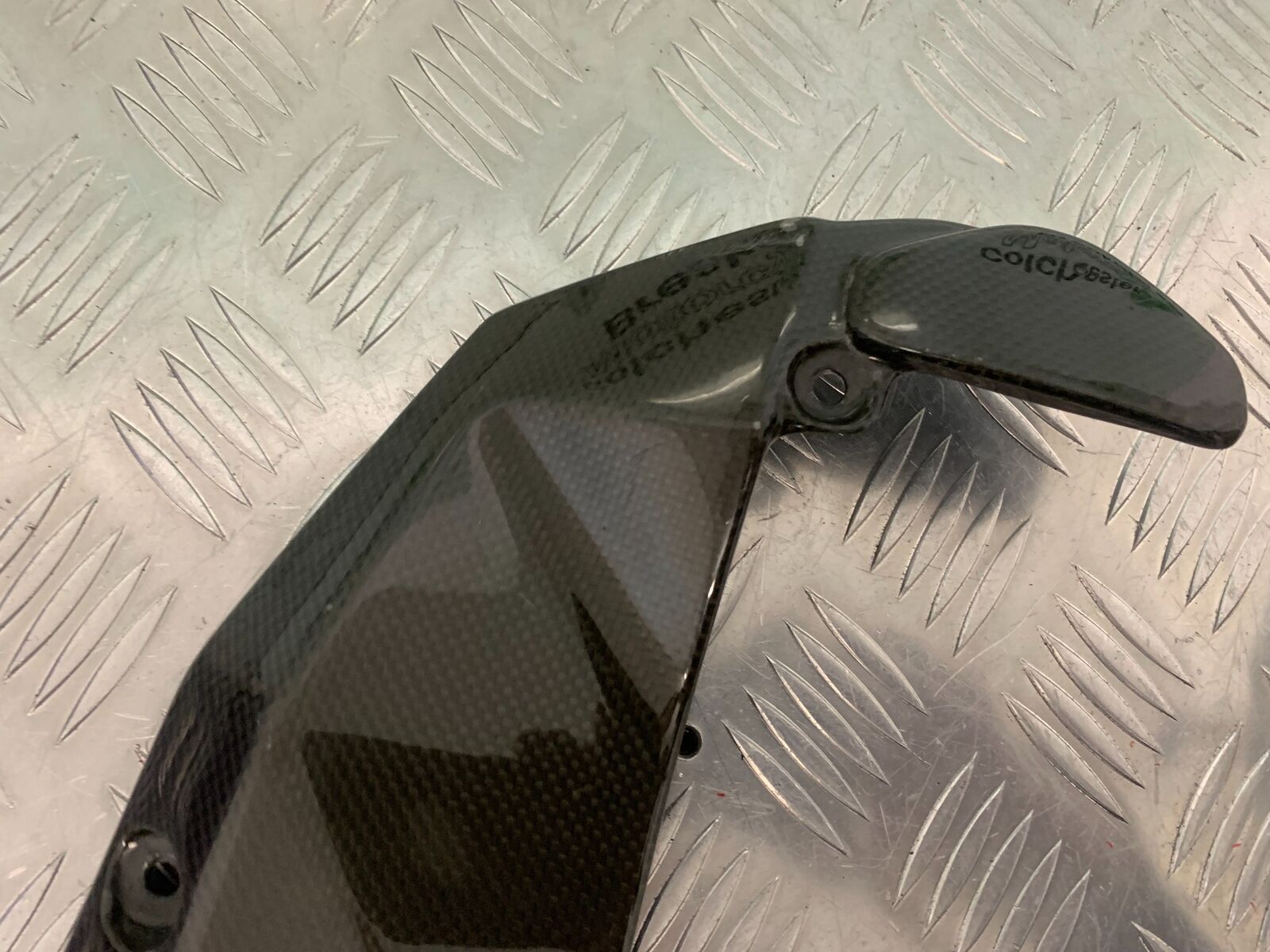 KAWASAKI Z750 Z 750 RIGHT CARBON FRAME COVER   YEAR 2004-2006  (STOCK 963)