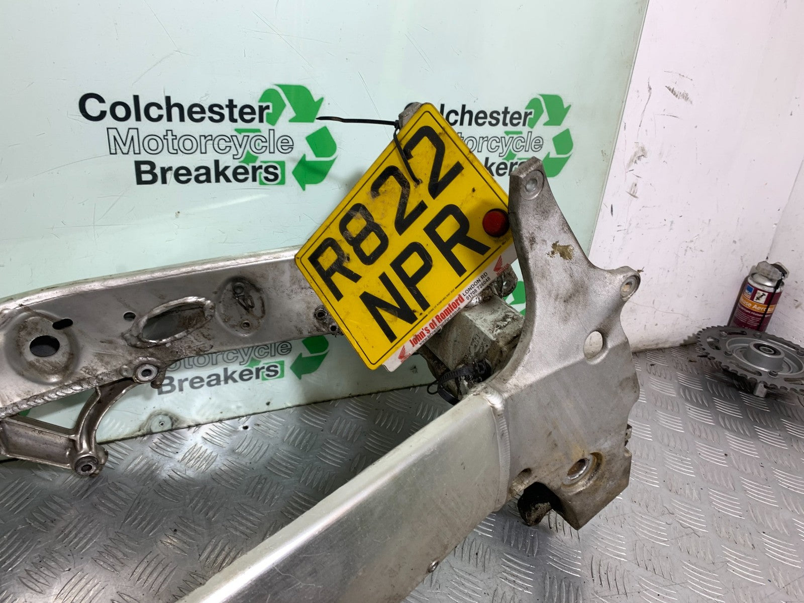SUZUKI GSXR600 GSXR 600 SRAD FRAME REG LOG BOOK   YEAR 1997-2000 (CMB1276)