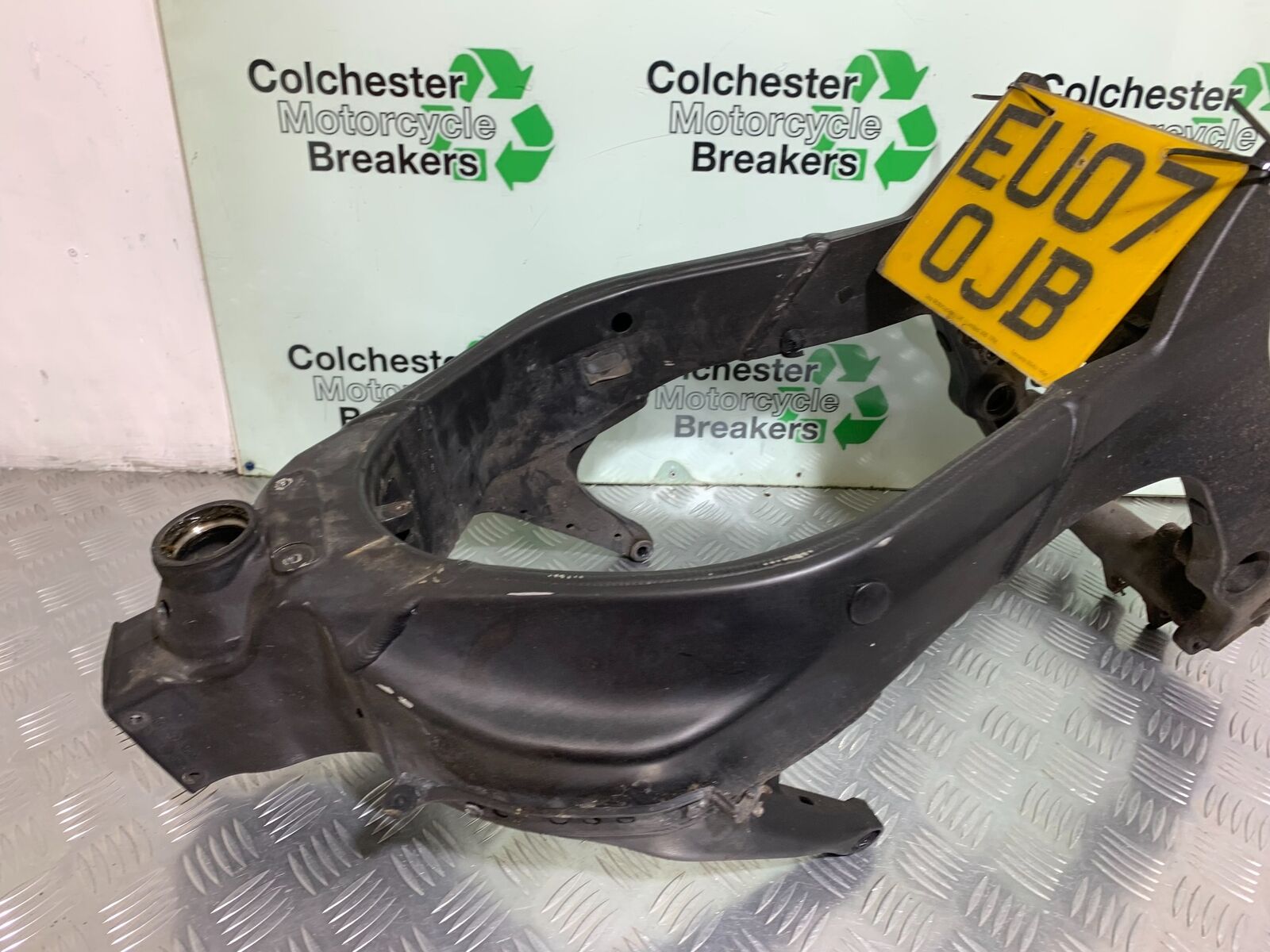 KAWASAKI ZX6R ZX6 R FRAME AND REG YEAR 2007 2008 (CMB1002)