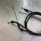 HONDA VFR800 VFR 800 V-TEC THROTTLE CABLES YEAR 2002 -09 (CMB1012)