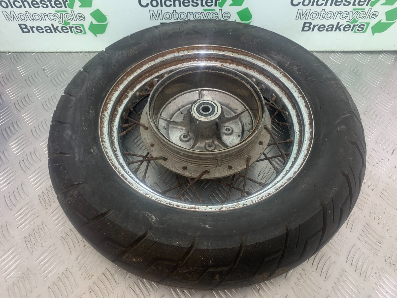 YAMAHA XV535 XV 535 VIRAGO REAR WHEEL  YEAR 1994-02 (CMB1139)
