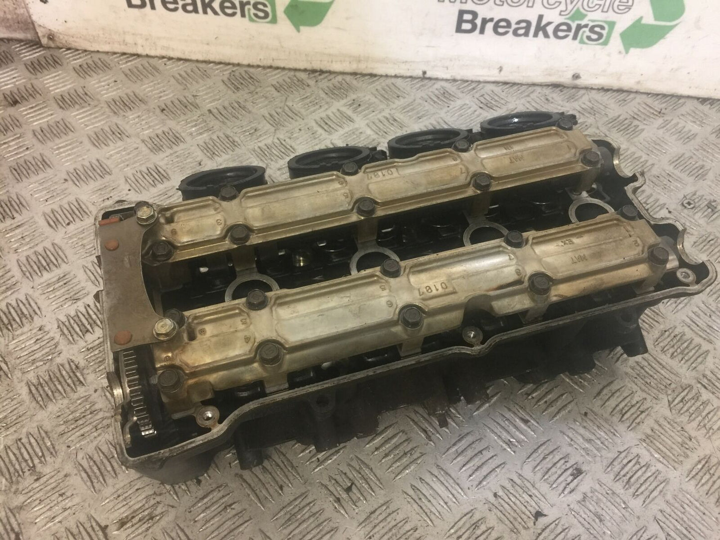 HONDA CBR1100 BLACKBIRD CYLINDER HEAD  YEAR 2001 (STOCK 390)