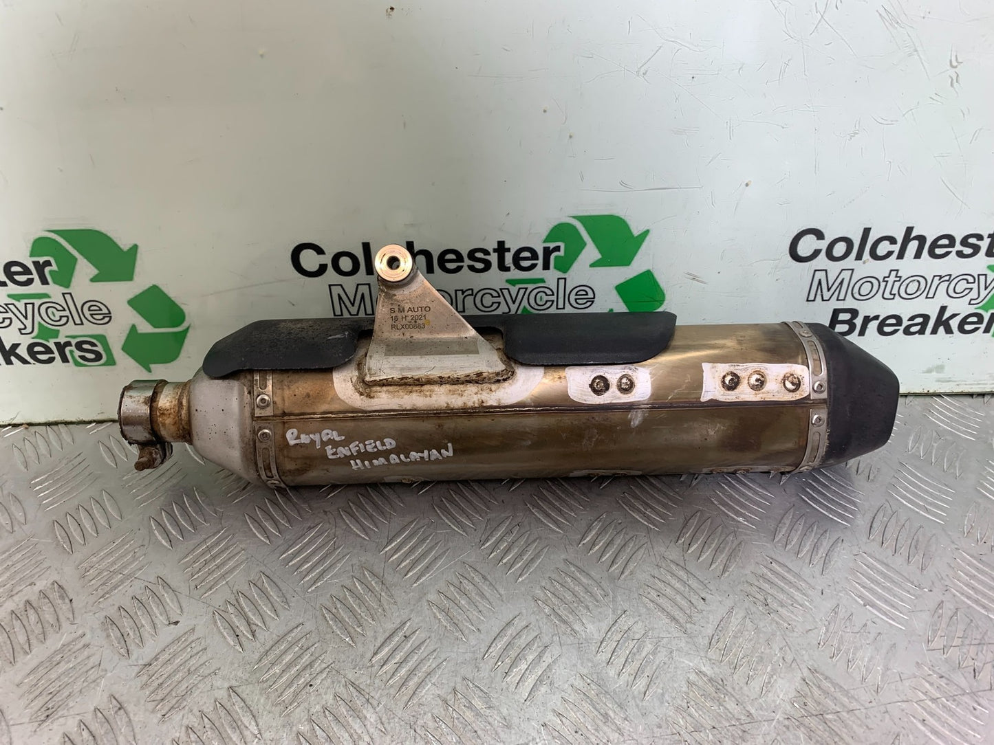 ROYAL ENFIELD HIMALAYAN 411 EXHAUST SILENCER YEAR 2018-2023 (STK1303)