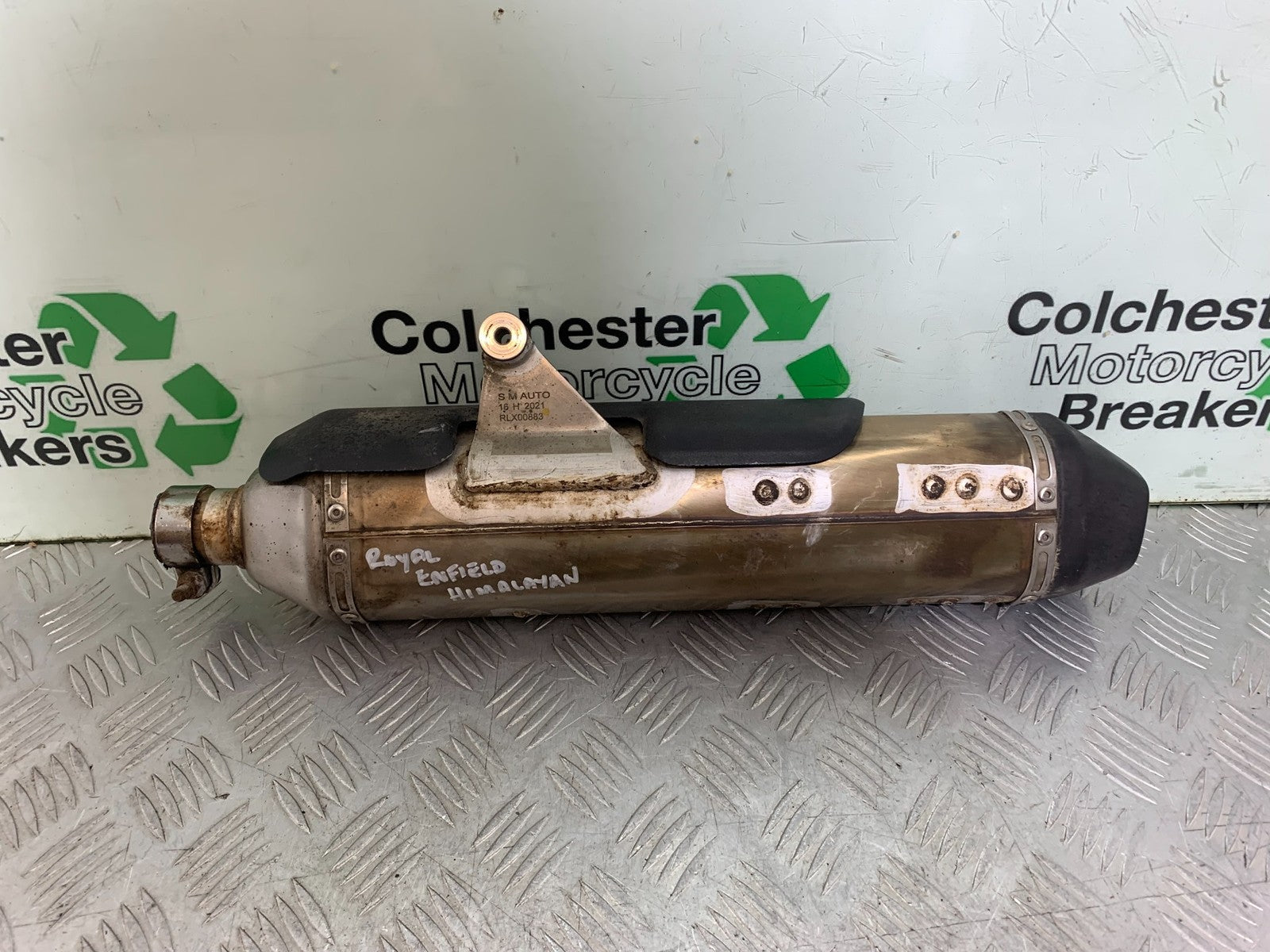 ROYAL ENFIELD HIMALAYAN 411 EXHAUST SILENCER YEAR 2018-2023 (STK1303)
