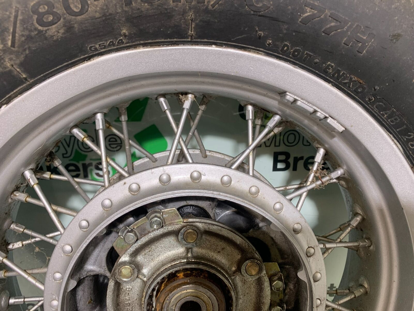 SUZUKI VS1400 VS 1400 INTRUDER REAR WHEEL  YEAR 1988 (CMB1077)