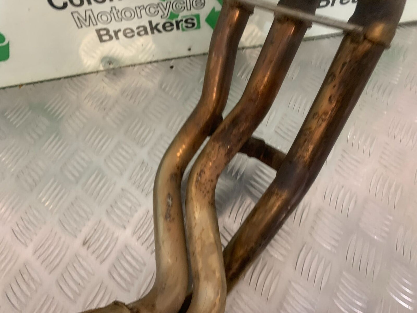 TRIUMPH 955I SPRINT RS EXHAUST DOWNPIPE  YEAR 1999-04 (STOCK 989)