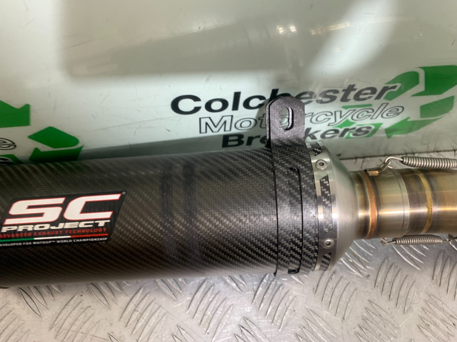 APRILIA TUONO 1000 V4R SC PROJECT CARBON SILENCER   YEAR 2011-13  (CMB1331)