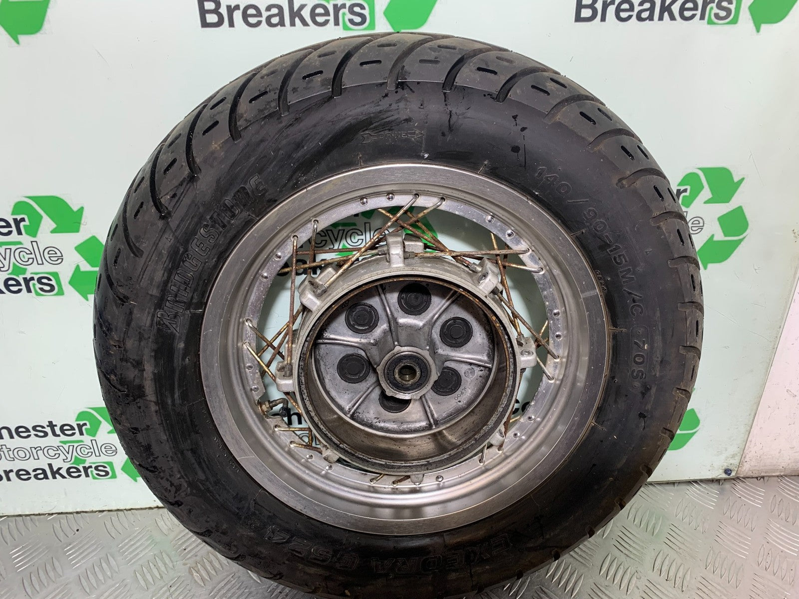 YAMAHA XV1100 XV 1100 VIRAGO REAR WHEEL   1990-1999 (CMB1243)