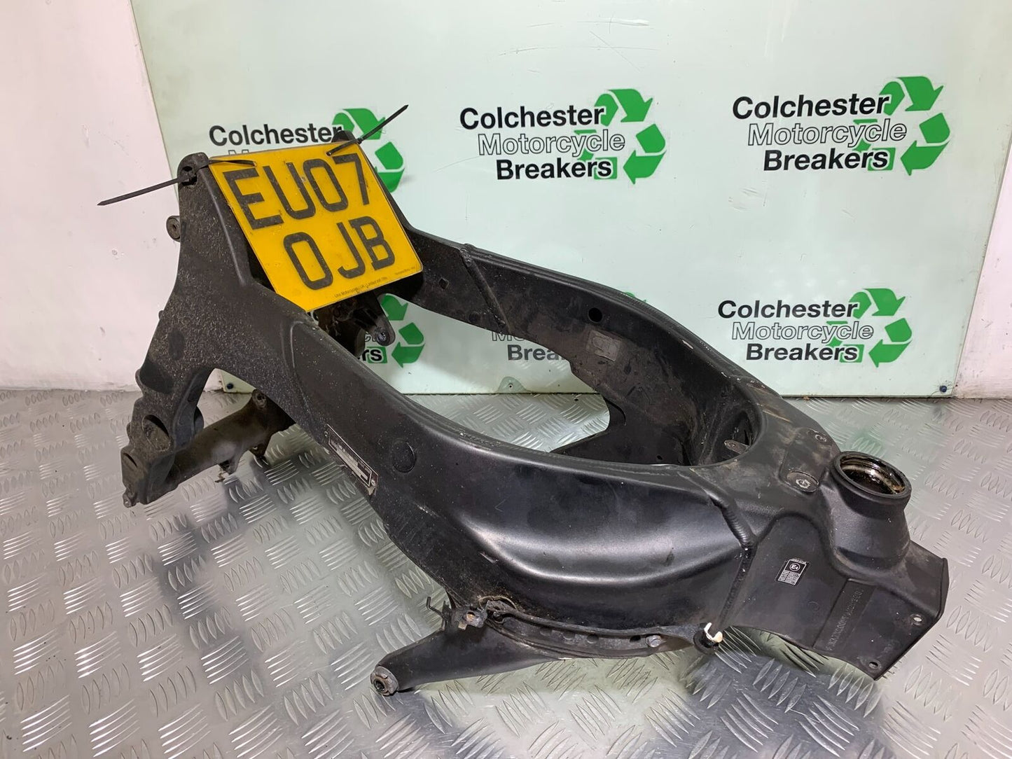 KAWASAKI ZX6R ZX6 R FRAME AND REG YEAR 2007 2008 (CMB1002)