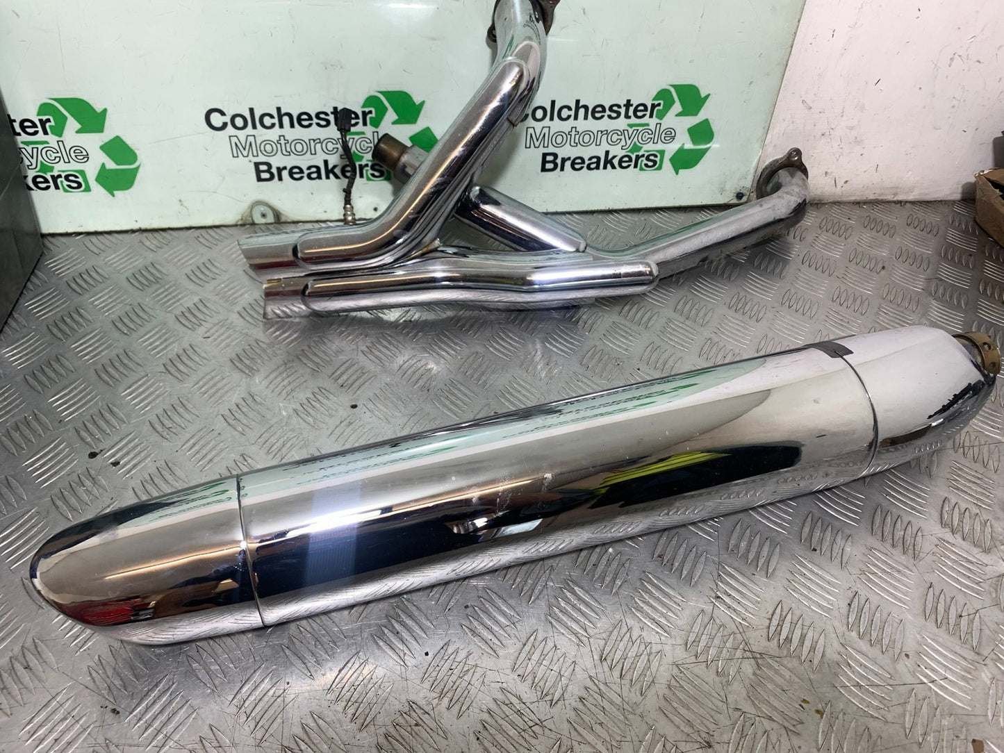YAMAHA XVS 1300 MIDNIGHT STAR EXHAUST  YEAR 2007-16 (CMB1200)