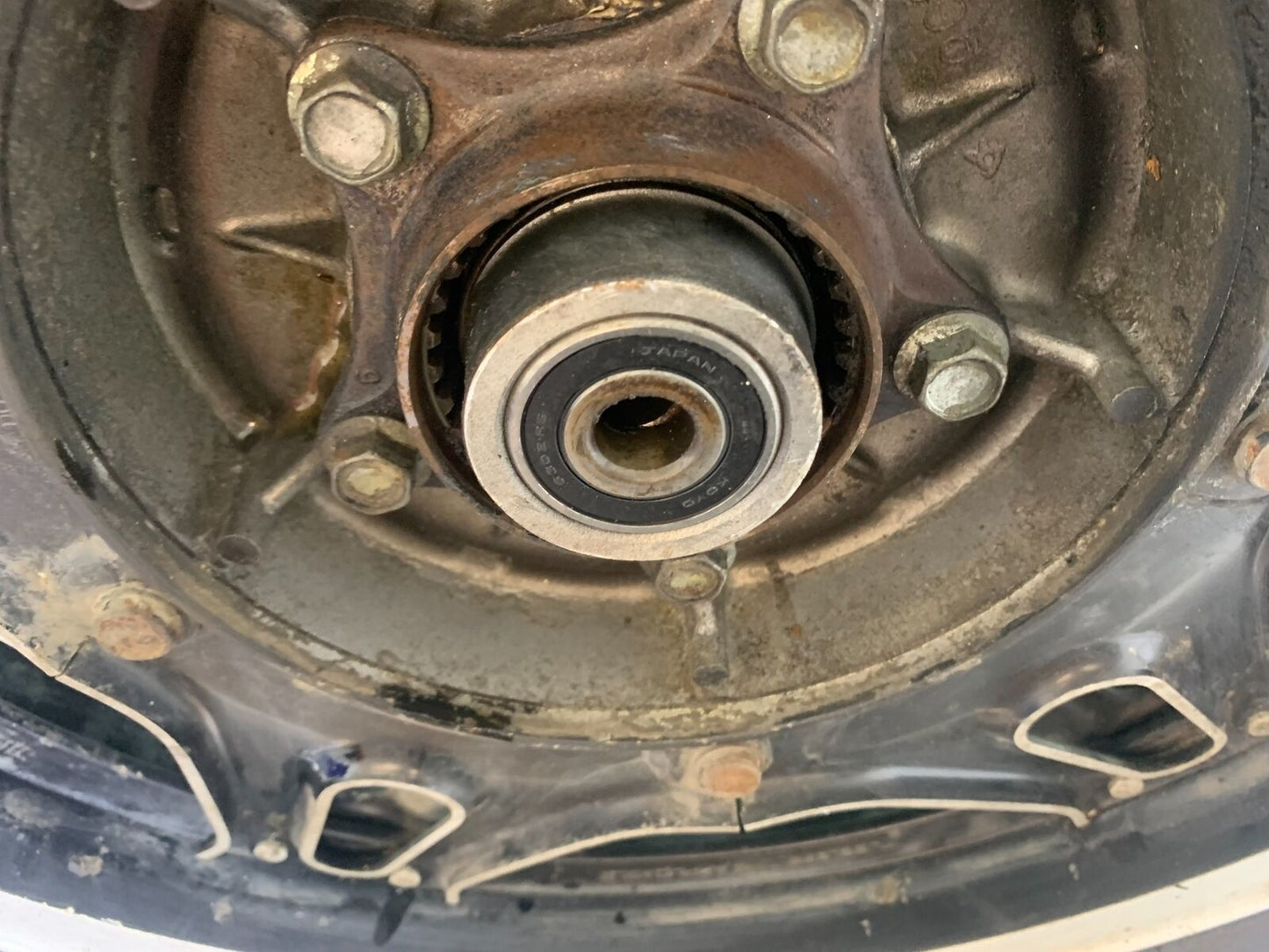 HONDA CX500 CX 500 REAR WHEEL  YEAR 1980 (CMB1131)