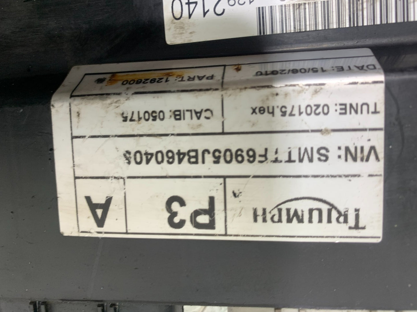 TRIUMPH 1050 SPRINT ST ECU   2003-2011 (CMB1285)